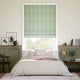 Colorized Tiger Stripe Cool Green Roman Blind 7021