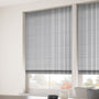 ColorizedZoom Devon Stripe Charcoal Roman Blind 7042