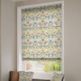 ColorizedZoom William Morris Strawberry Thief Natural Roman Blind 7091