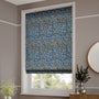ColorizedZoom William Morris Willow Bough Midnight Roman Blind 7102