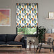 Colorized Nuevo Blocks Twilight Roman Blind 7115