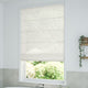 ColorizedZoom Lumiere Unlined Arcus Snow Roman Blind 7148