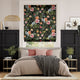 Colorized Bella Heron Midnight Roman Blind 7165