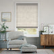 Colorized Alaina Speckled Silver Roman Blind 7193