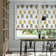 Colorized Kivi Slate Roman Blind 7239