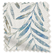 ColorizedSwatch Dappled Ferns Blue Stone Roman Blind sample image 8939