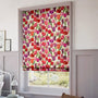 ColorizedZoom Tulips Pink Roman Blind 7263