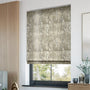ColorizedZoom Electric Breedon Velvet Stone Roman Blind 7316