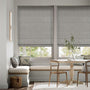 Colorized Electric Paleo Linen Elephant Grey Roman Blind 7347