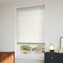 ColorizedZoom Electric Tiger Stripe Dove Grey Roman Blind 7353
