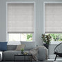 Colorized Electric Waycroft Grey Roman Blind 7356