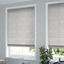 ColorizedZoom Electric Waycroft Grey Roman Blind 7356