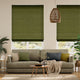 Colorized Etta Olive Roman Blind 7446
