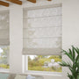 ColorizedZoom William Morris Willow Voile Pebble Roman Blind 7529