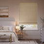Colorized Grenada Blackout Flax Roman Blind 7587