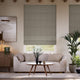 Colorized Denver Blackout Earth Grey Roman Blind 7591