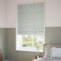 ColorizedZoom William Morris Acanthus Jacquard Opal Roman Blind 7607