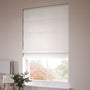 ColorizedZoom William Morris Strawberry Thief Jacquard Oyster Roman Blind 7615