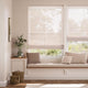 Colorized Lumiere Unlined Ariel Cherry Blossom Roman Blind 7672