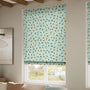 ColorizedZoom Leopard Dots Sky Roman Blind 7685