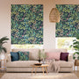 Colorized Paradiso Teal Roman Blind 7710