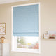 ColorizedZoom Dotty Dots Sky Blue Roman Blind 7721