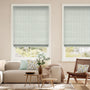 Colorized Chester Stripe Duck Egg Roman Blind 7761