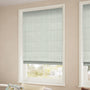 ColorizedZoom Chester Stripe Duck Egg Roman Blind 7761