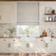 Colorized Lydia Pebble Roman Blind 7798