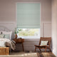 Colorized Lydia Sky Blue Roman Blind 7799
