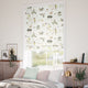 ColorizedZoom Woodland Chorus Multi Sage Roman Blind 7815
