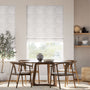 Colorized William Morris Marigold Jacquard Oyster Roman Blind 7817