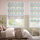 Colorized Elm House Summer Green Roman Blind 7835