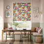 Colorized Prospect Road Dusk Roman Blind 7847