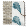 ColorizedSwatch Linen Hopsack & Chatsworth Cornflower Curtains sample image 5448