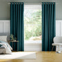 Colorized Velvet Mediterranean Teal Curtains 5515