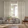 Colorized Chantilly Natural Curtains 5555