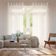 Colorized Zurich Voile Soft White Curtains 5693