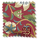 ColorizedSwatch William Morris Strawberry Thief Harissa Red Curtains sample image 5820