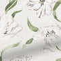 ColorizedZoom Dancing Tulip Fields Cream Curtains 5838
