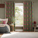 Colorized William Morris Pimpernel Magenta Curtains 5907