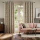 Colorized William Morris Pimpernel Butterscotch Curtains 5903