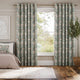 Colorized William Morris Pimpernel Blush Curtains 5902