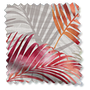 ColorizedSwatch Palm Leaf Burnt Orange Curtains sample image 5949