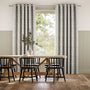 Colorized Tweets & Berries Soft Grey Curtains 6211
