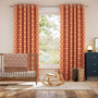 Colorized Little Arches Papaya Curtains 6215