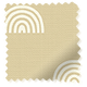 ColorizedSwatch Little Arches Natural Curtains sample image 6214