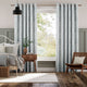 Colorized William Morris Blackthorn Blue Grey Curtains 6275