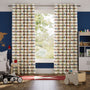 Colorized Tractors Multi Curtains 6298