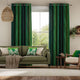 Colorized Watercolour Emerald Curtains 6307